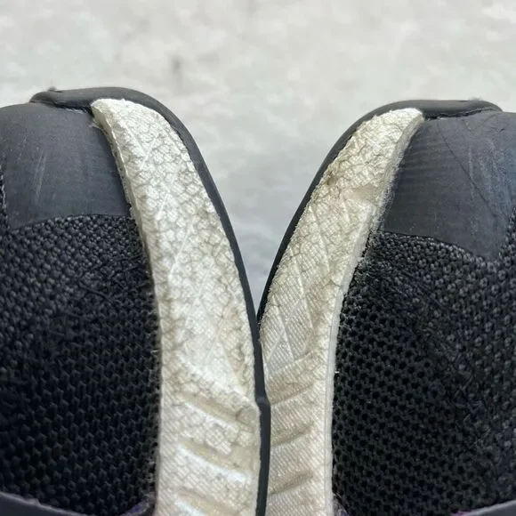 Reebok Black Purple Fusion Flexweave Work Sneakers 6 Women - Picture 6 of 9